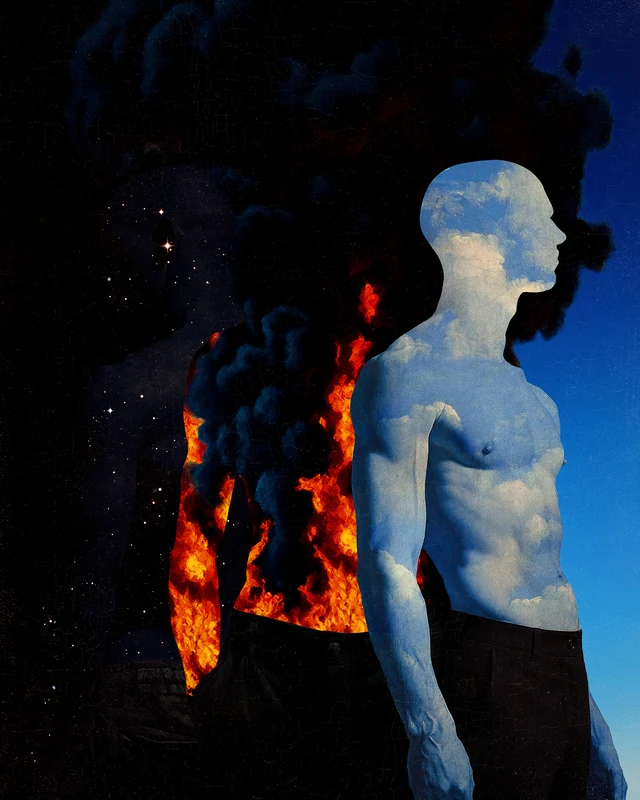 out of the blue